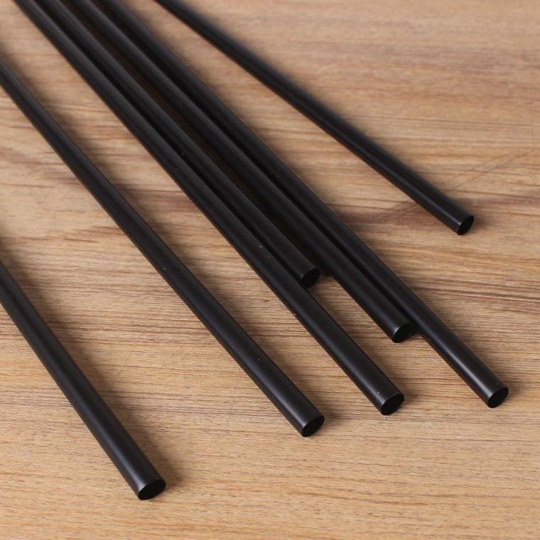 플라스틱 빨대 스트로우 7.0mmX250mm 벌크 500개