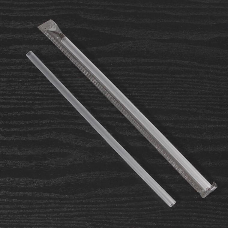 플라스틱 빨대 스트로우 7.0mmX210mm 개별포장 500개