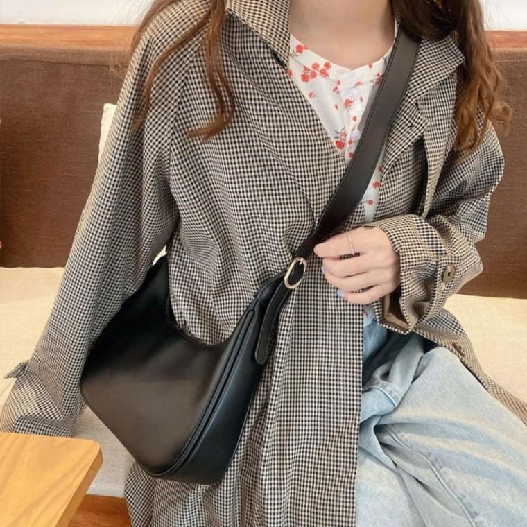 짧은호보백백 숄더 토드백 호보 대학생 패션잡화 소가