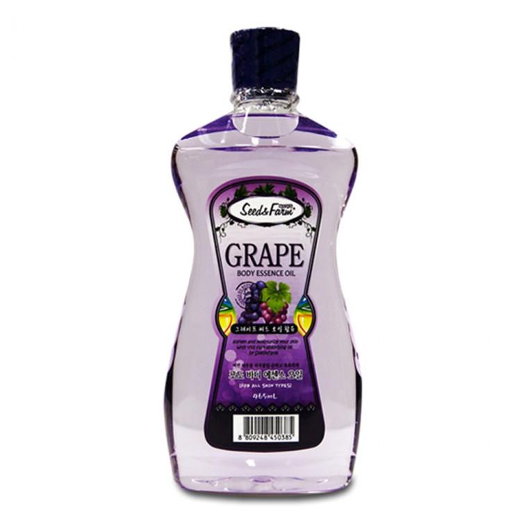 씨드앤팜 바디오일 마사지 465ml 포도