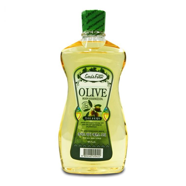 씨드앤팜 바디오일 마사지 465ml 올리브