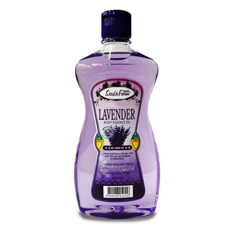 씨드앤팜 바디오일 마사지 465ml 라벤더