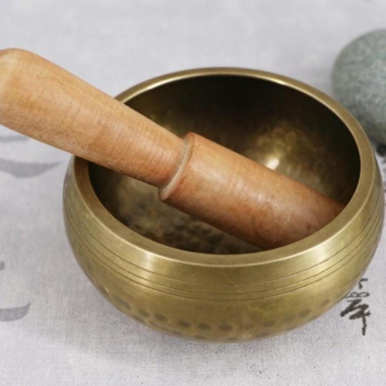 네팔 집중력 명상종 불교 요가 싱잉볼 안정 휴식
