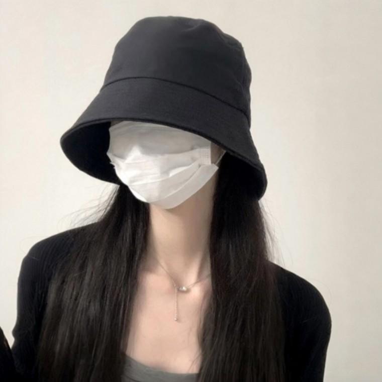 베르 벙거지모자 블랙 남녀공용 꾸안꾸 스타일링 추천템