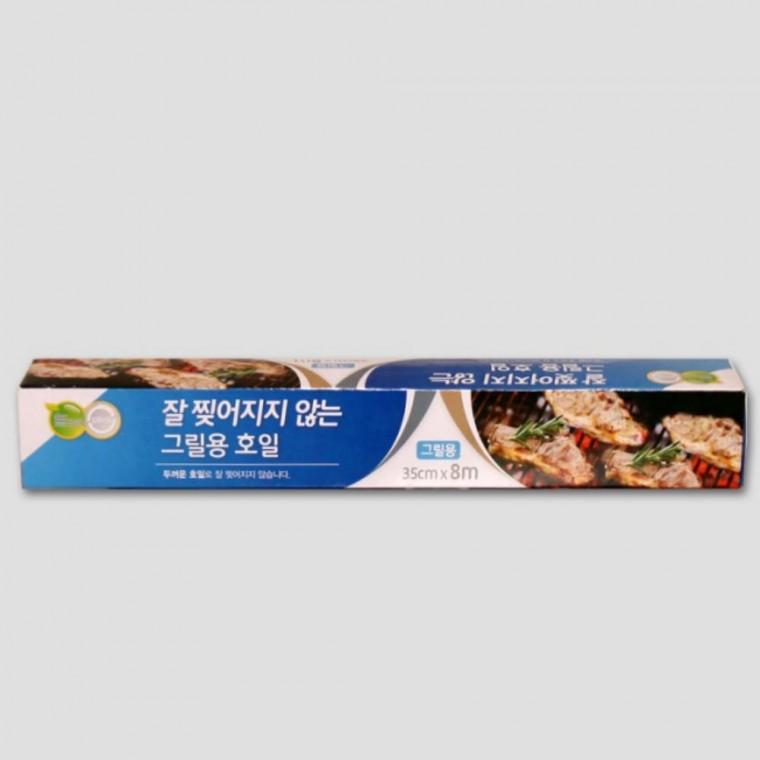 호일 그릴용 알루미늄 은박 바베큐 캠핑 두꺼운