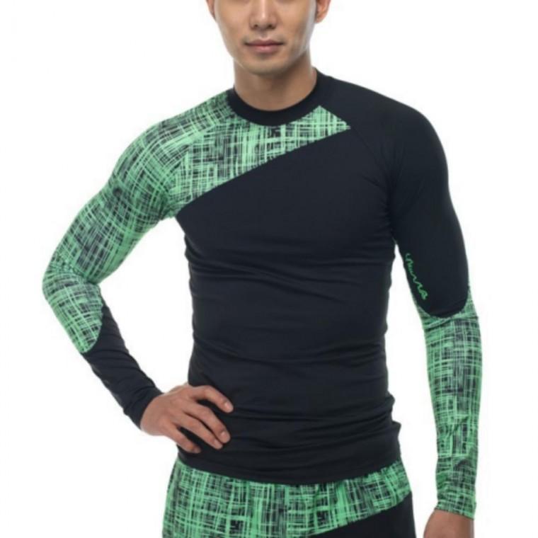 래쉬가드 수영복 긴팔 남성 비치 휴양지 AQ