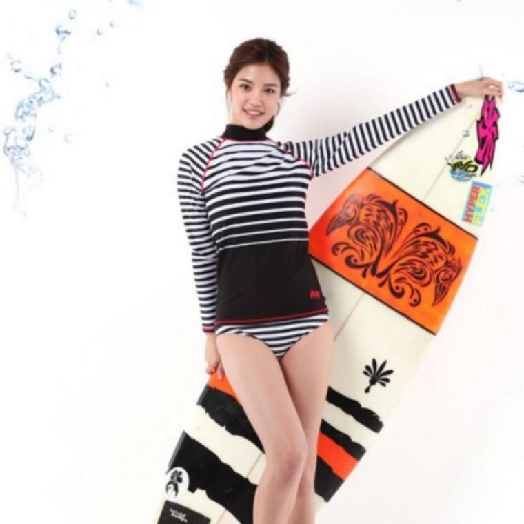 래쉬가드 수영복 세트 여성 비치웨어 편한 4종