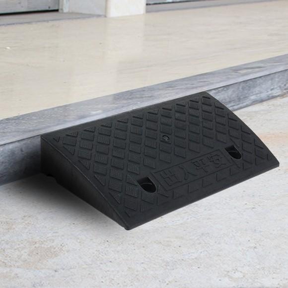 계단 문턱 휠체어 진입판(50x27x9cm) (블랙) -DT