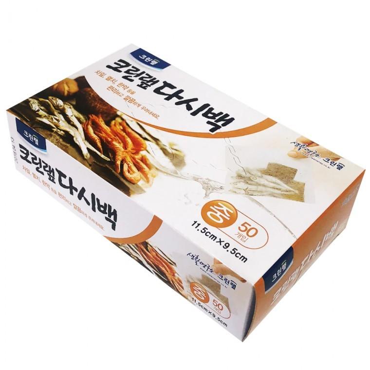 크린랩 육수 다시백 중 50매 멸치육수 우리기 한약재