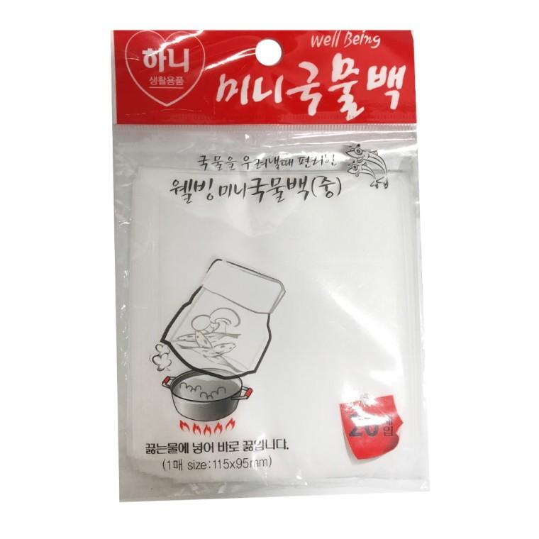 하니 미니 국물백(중) 20매입 멸치백 다시마백 육수