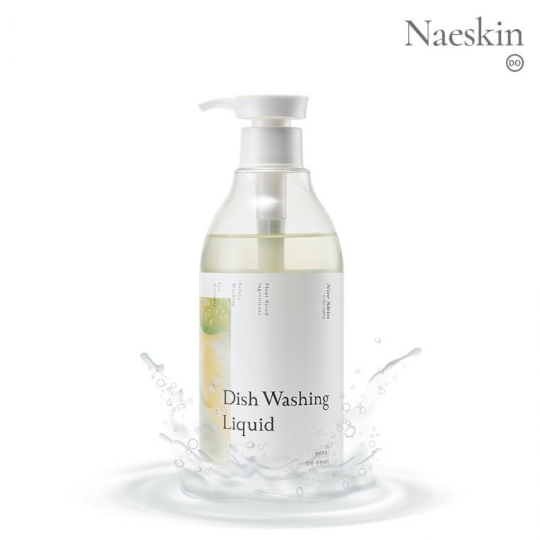 [내스킨] 프리미엄 자연유래 친환경 주방 젖병 세제 500ml 과일 채소용 세척제 em발효 손 보습 설거지 생분