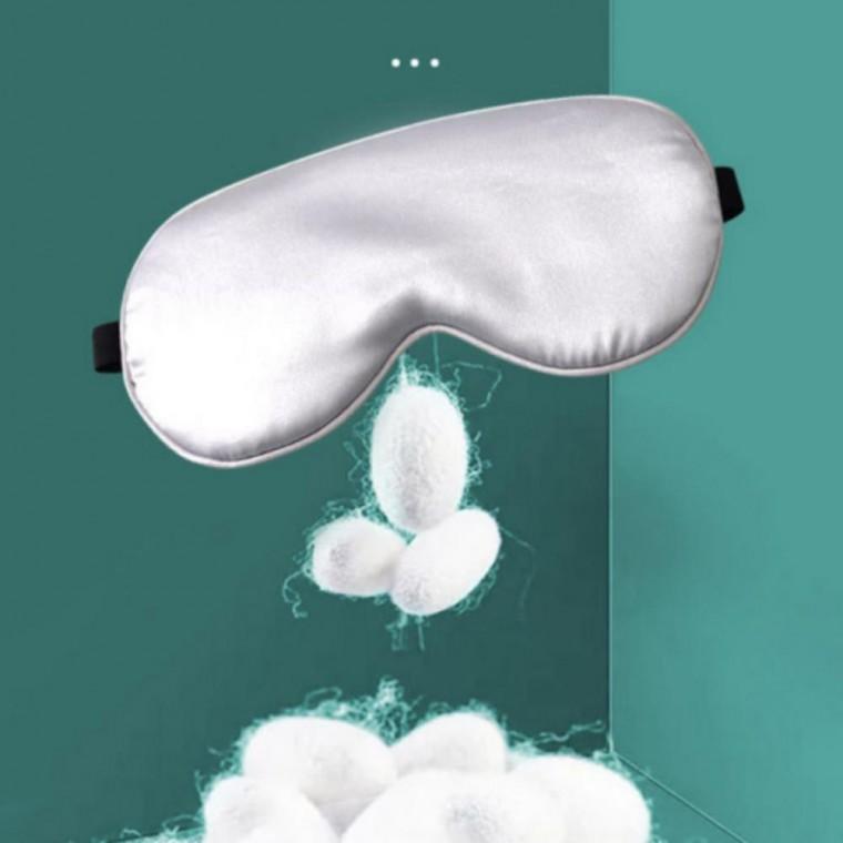 실크 안대 수면 여행 비행기 숙면 암막 밴딩형