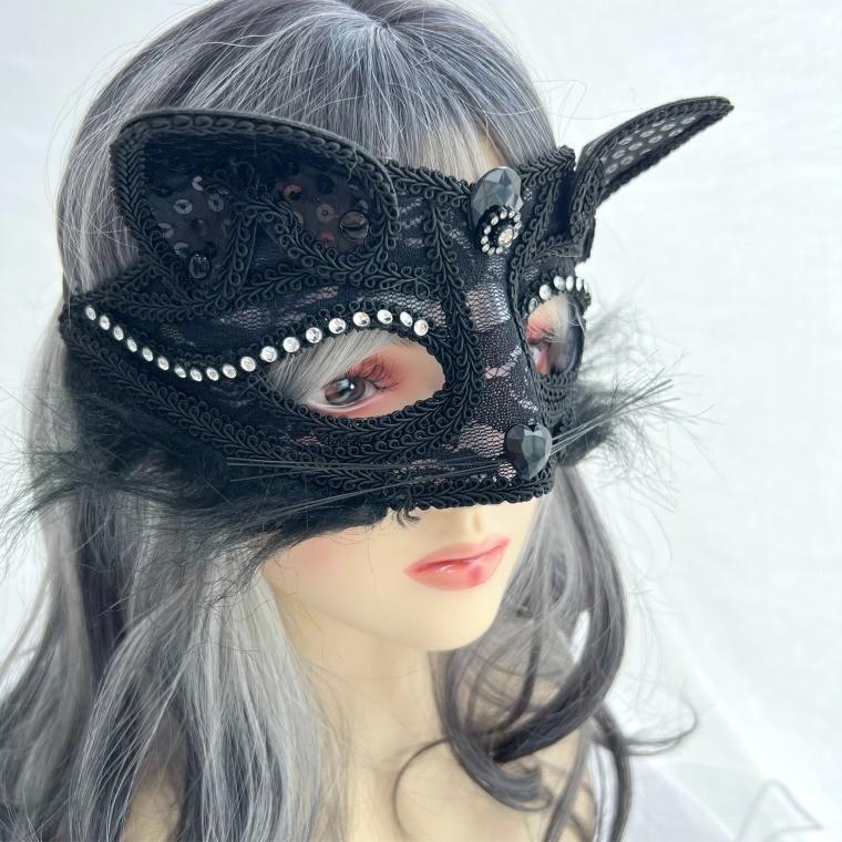 파티 무도회 고양이 마스크 가면