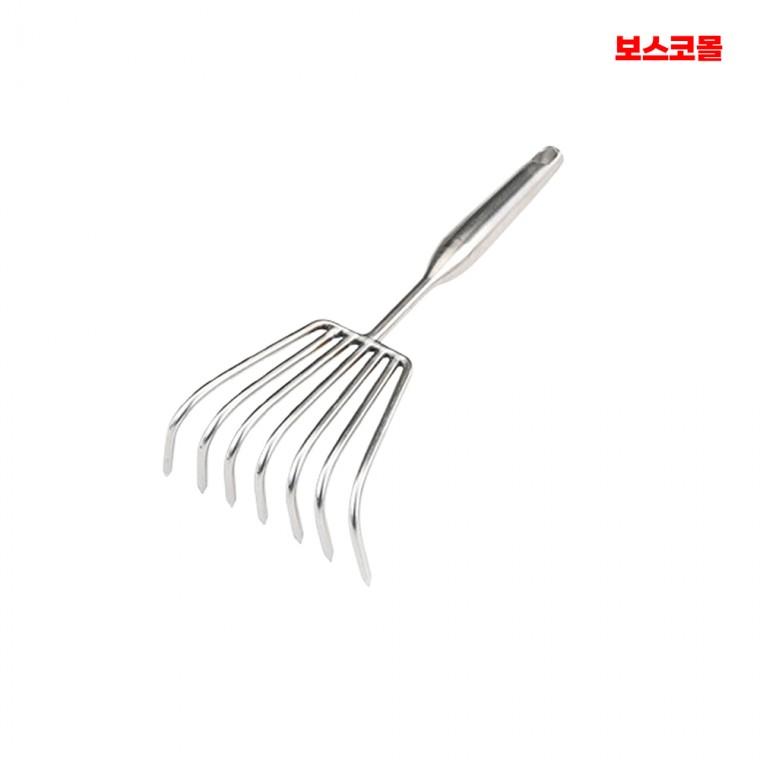 보스코 스텐 5발갈퀴 해루질 원예용 밭갈기 조개갈퀴 바지락 갯벌체험 화단 텃밭