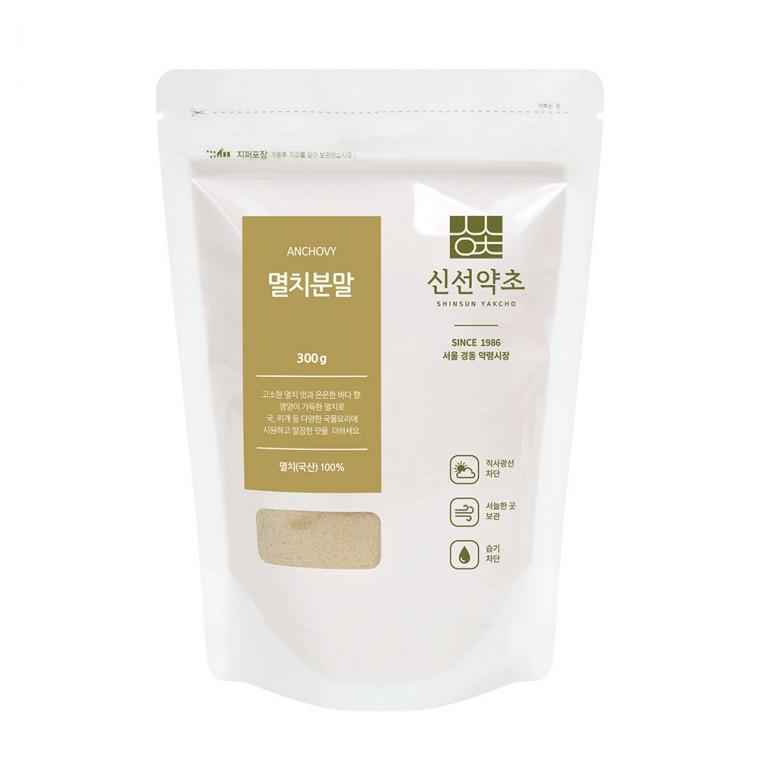 신선약초 국산 멸치분말 300g 조미료 가루 육수용 다시 국물요리재료