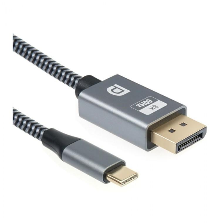 8K 60Hz USB C타입 DP케이블 3M 노트북 스마트폰 TV 모니터 프로젝터