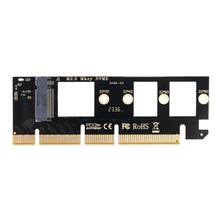 M.2 SSD to PCI-E 변환 어댑터 16x SSD 컨버터