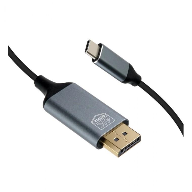 4K 60Hz USB C타입 to DP케이블 1.8m 노트북 스마트폰 영상 음성 빔프로젝터