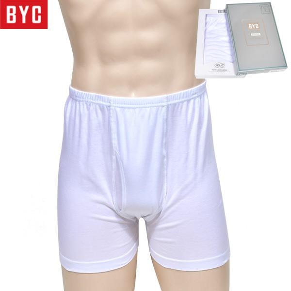 BYC 그랜드 순면100 남자  항균 소취 코튼 남성 사각팬티 위생
