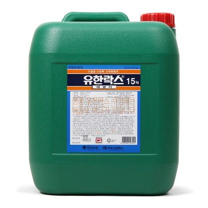유한락스 15kg 표백제