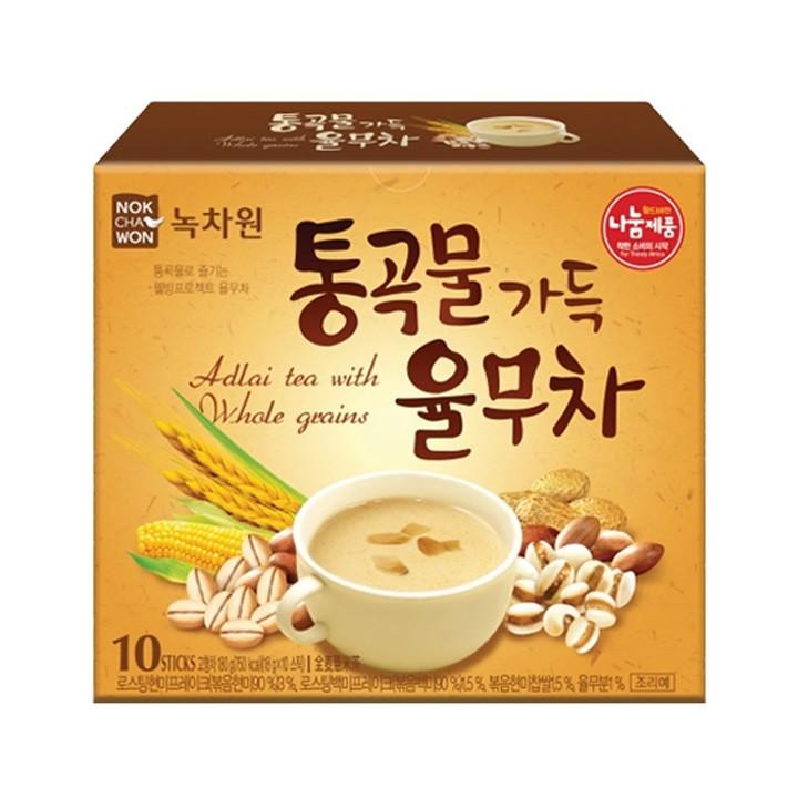 (무배) 녹차원 통곡물 율무차 10스틱