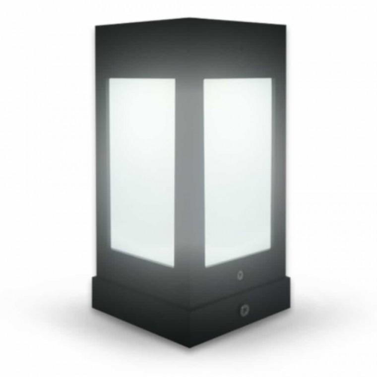 태양열 문주등 블랙 주광색 100mm 사각문주등외부정원등 사각문주등 태양광사각문주등 태양열정원등