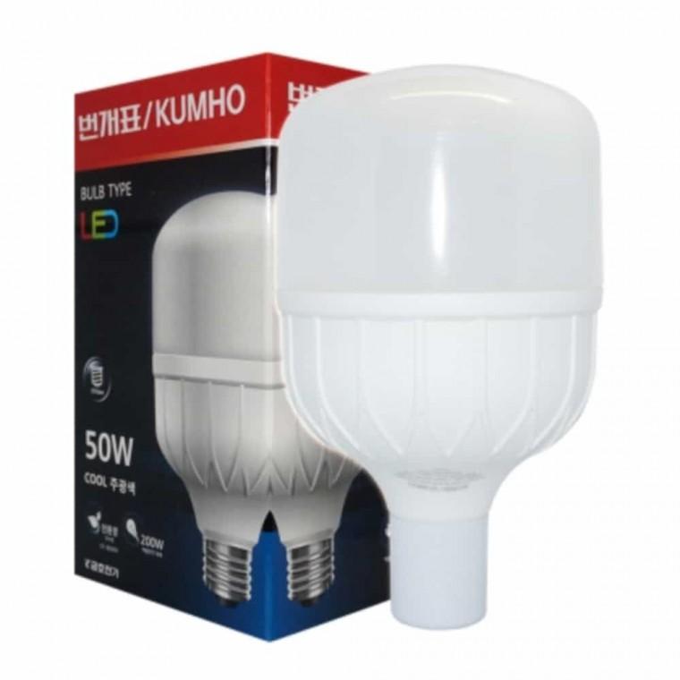 글러브램프 50W 주광색 LED전구다마 엘이디전구 다마전구 원형전구