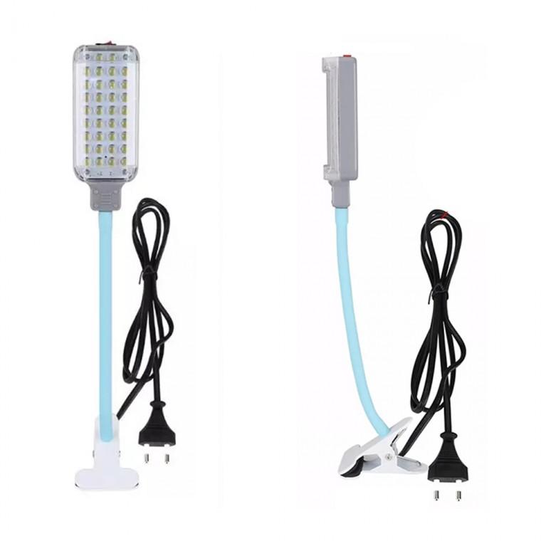 AC LED 자바라 작업등 조명 캠핑 랜턴 집게 실내등 램프