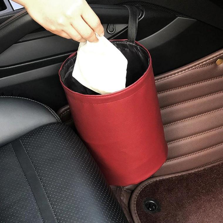 차량휴지통 자동차 스토리지 인테리어 쓰레기 휴지통