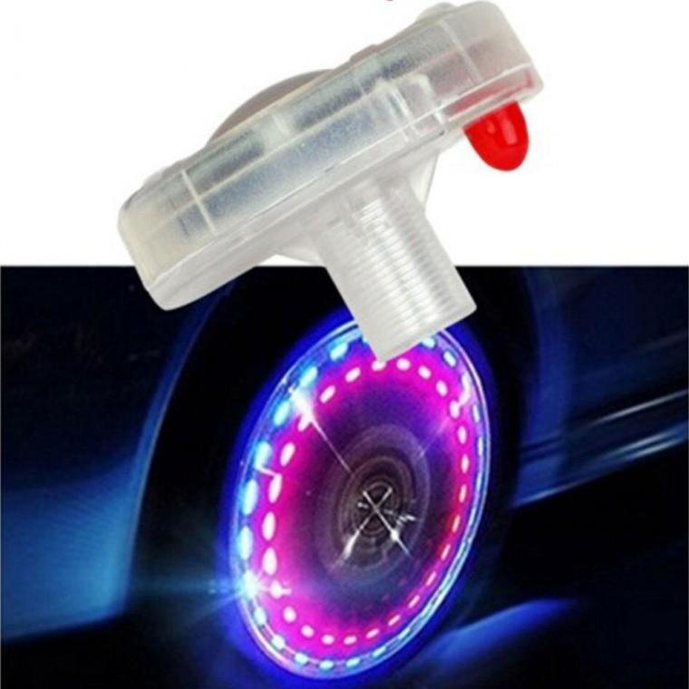 타이어램프 자동차 모터 램프 태양 에너지 LED 장식