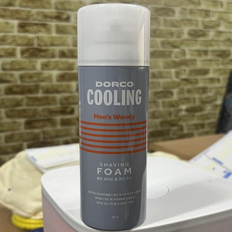 도루코 쿨링 쉐이빙폼 멘즈 우디 210ml