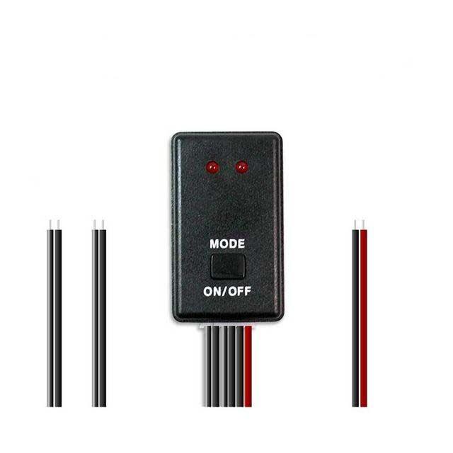 컨트롤러 12V 10 기능 양면테이프 LED 싸이키 모듈 RGB LED바 네오 픽셀