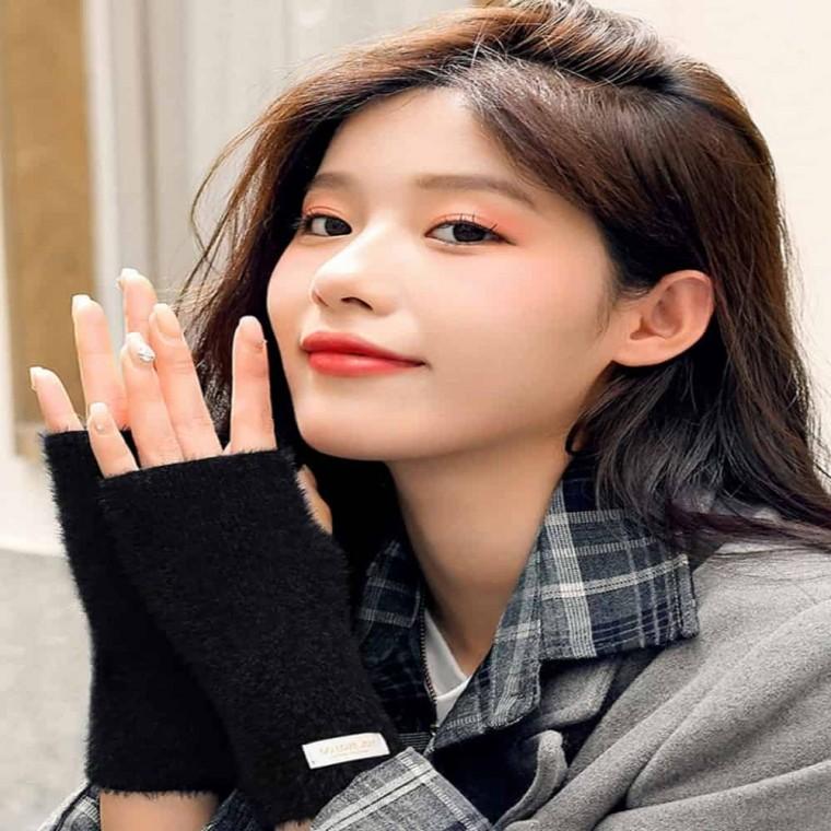 골프핸드워머 골프손워머 앙고라핸드워머 손가락없는장갑 손워머