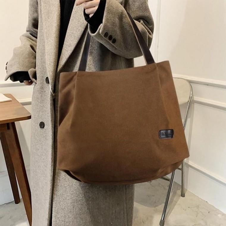 학생쇼퍼백 미니숄더백 학생백 여성핸드백 캐주얼 복조리백 데일리 여성쇼퍼백