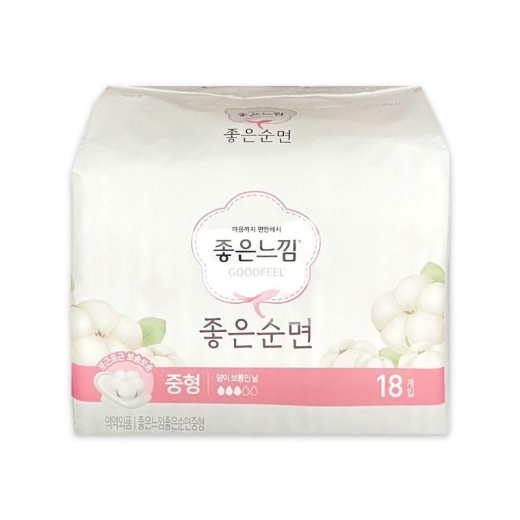 좋은느낌 좋은 순면 중형 18P