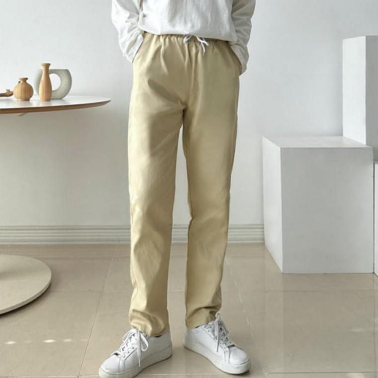 캐주얼 팬츠 남성 긴바지 면 데일리