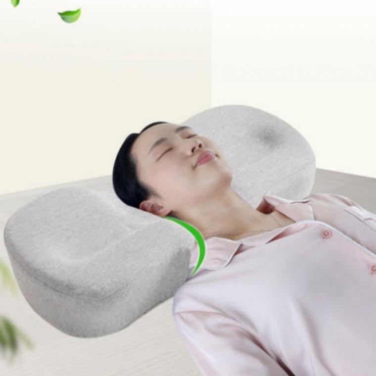 베개 목 슬립 필로우 쿠션 수면 메모리폼 3D