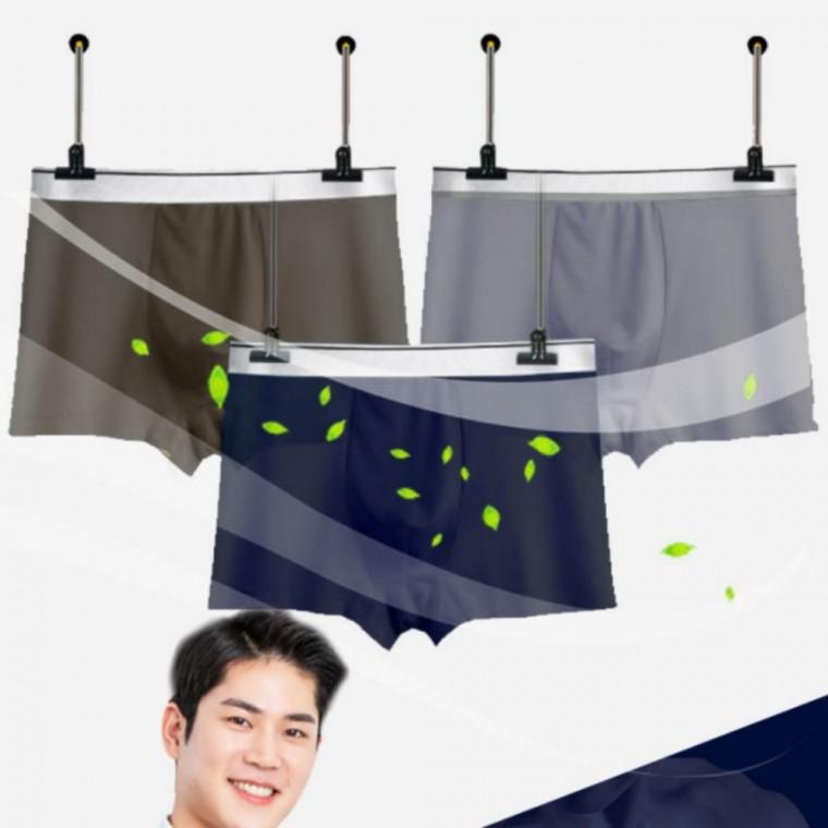 팬티 속옷 남성 사각 쿨링 스판 얇은 시원한