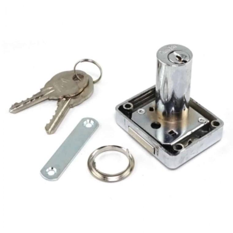책상 키 크롬 19x35mm 창고시건장치 창문잠금 캐비넷잠금장치 창문잠금장치