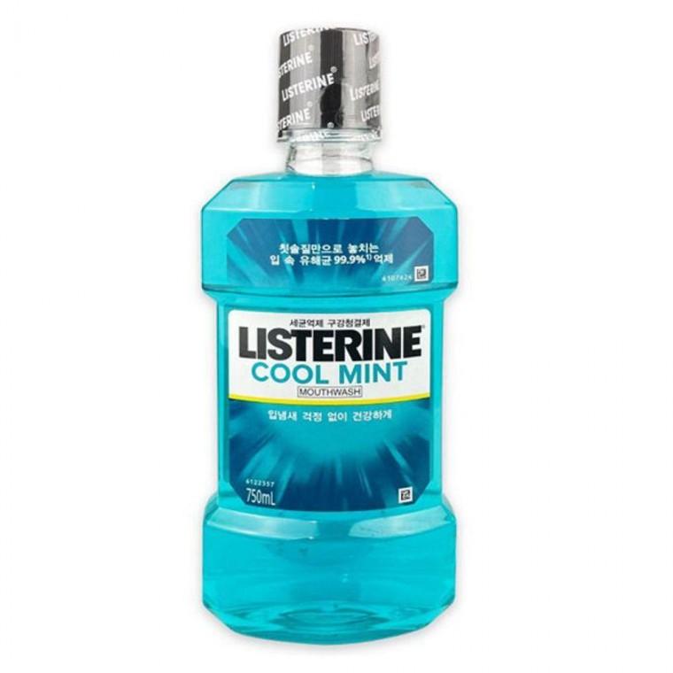 구강 리스테린 청결제 입냄새 제거 가글 쿨민트 750ml
