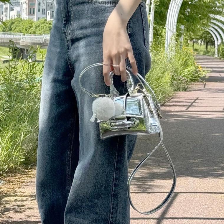 심플한 디자인 고퀄리티 에나멜 미니백