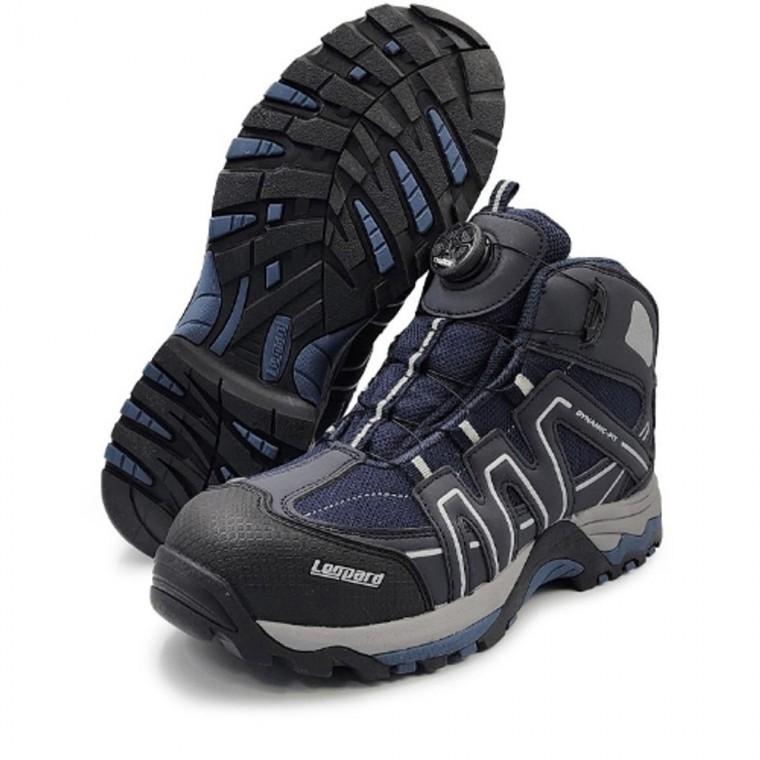 트렉스타 안전화 다이얼 건설화 공장신발 경량화 현장화 NAVY 6in