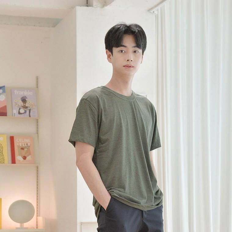 교복몰 30수 보카시라운드 반팔(10컬러) 남여공용