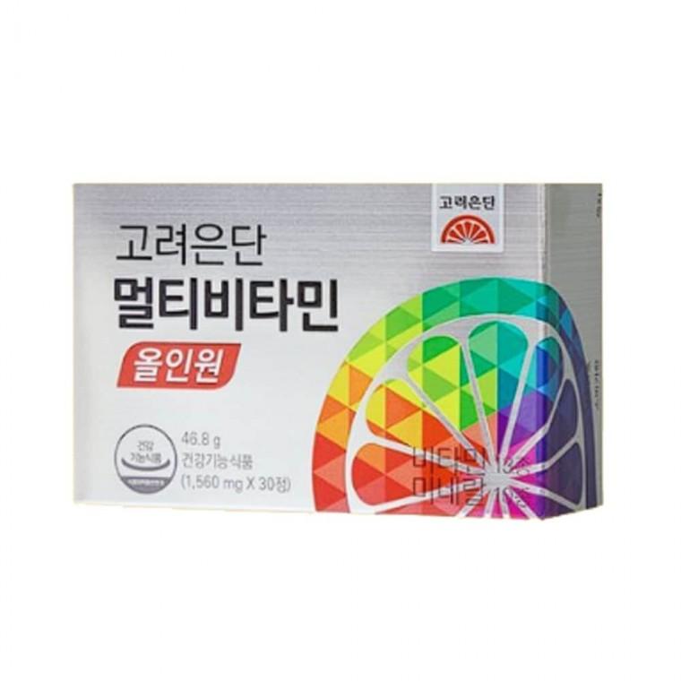 고려은단 멀티비타민 올인원 30정
