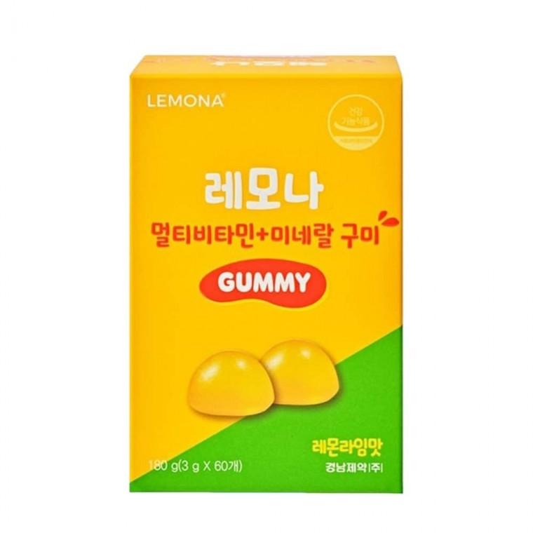 경남제약 레모나 멀티비타민+미네랄 구미 60구미