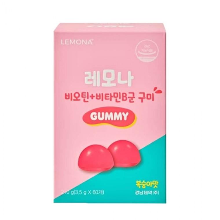 경남제약 레모나 비오틴+비타민B군 구미 60구미