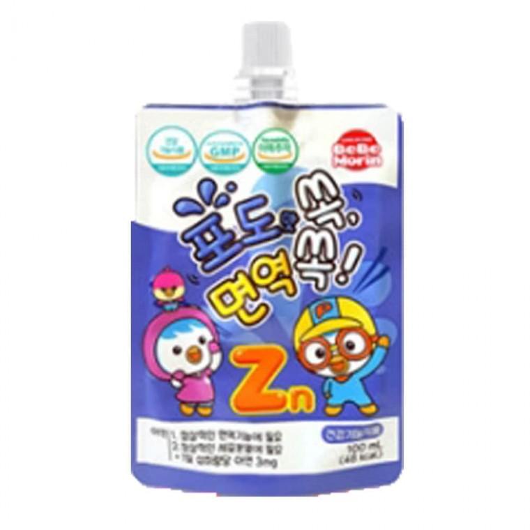뽀로로 포도맛 쏙 면역 쏙 100ml