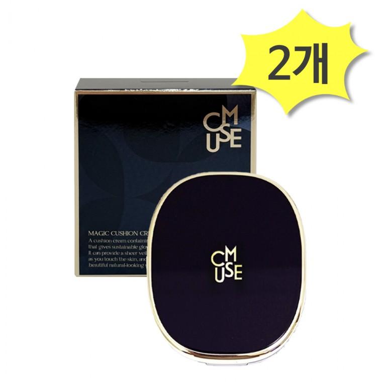 씨뮤즈 매직 쿠션 크림 본품 17.5g x 2개 파운데이션