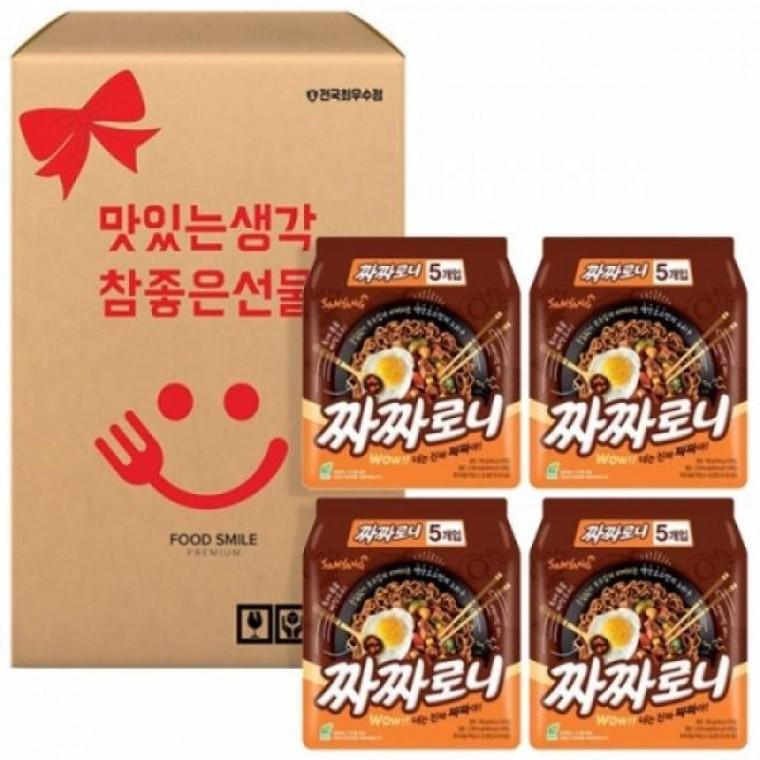 봉지라면 맛 생각 짜짜멀티 20입