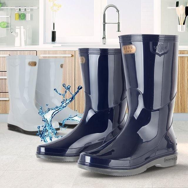 스토어 연 논슬립남반장해루질 주방장화 농업용장화